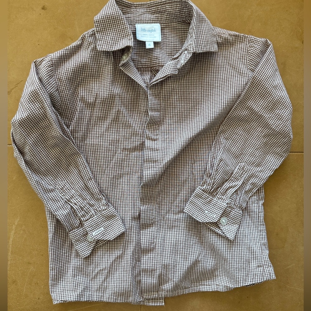 Little English Button Down Top 4